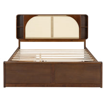 Load image into Gallery viewer, Headboard Bed With 2 Drawers And Trundle