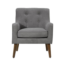 Load image into Gallery viewer, Ryder - Mid Century Modern Woven Fabric Tufted Armchair