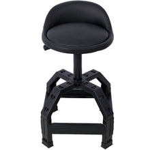 Load image into Gallery viewer, Pneumatic 360 Degree Swivel Stool, Mechanics Rolling Creeper Seat, Heavy Duty Mechanics Stool