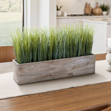 Load image into Gallery viewer, Artificial Grass Plant, Table Decor - Green