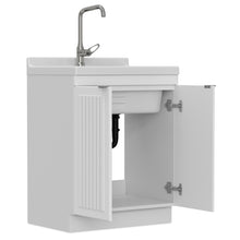 Load image into Gallery viewer, Murphy - Laundry Cabinet & Faucet And Stainless Steel Sink