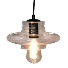 Load image into Gallery viewer, Torus - Saucer Industrial Pendant - Clear
