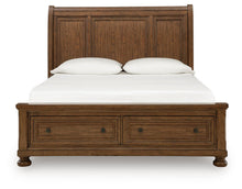 Load image into Gallery viewer, Zackaryn - Sleigh Storage Bed