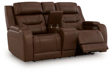 Load image into Gallery viewer, Knightington - Power Reclining Loveseat With Audio Seating