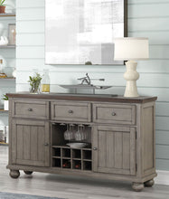 Load image into Gallery viewer, Rustic 2 Tone Sever With Powerpack - Gray