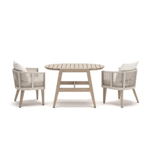 Load image into Gallery viewer, Ivory Vine - Chairs With Cushion / Table Set (Set of 3) - Beige