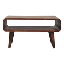 Load image into Gallery viewer, Solid Wood Open Media Unit