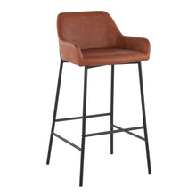 Load image into Gallery viewer, Daniella - Industrial Fixed Height Bar Stool (Set of 2)