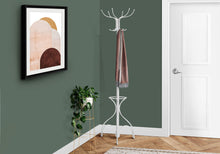 Load image into Gallery viewer, Coat Rack, Hall Tree, Free Standing, 12 Hooks, Entryway, 70"H, Umbrella Holder, Contemporary & Modern