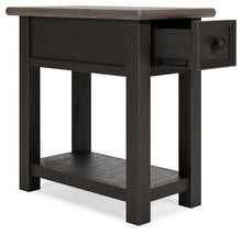Load image into Gallery viewer, Tyler Creek - Chair Side End Table - Black / Gray