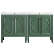 Load image into Gallery viewer, Bathroom Vanity With Sink With 2 Doors And Adjustable Shelf