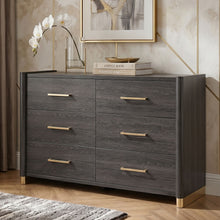 Load image into Gallery viewer, Clifton - 6 Drawer Dresser (Mirror Not Included) - Espresso