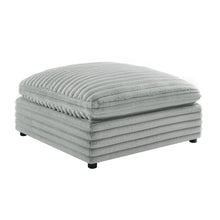 Load image into Gallery viewer, Jenny - Square Ottoman - Gray