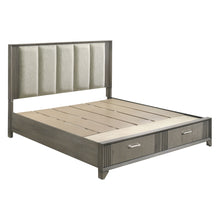 Load image into Gallery viewer, Hugo - Storage Bed With Upholstered Headboard