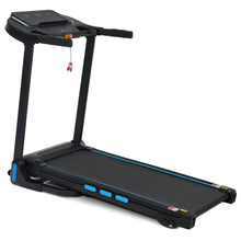 Load image into Gallery viewer, 3.5Hp Hydraulic System Auto Foldable Treadmill With Incline, Heart Rate Sensors, Type C & USB Charge, Bluetooth Speaker - Black