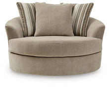 Load image into Gallery viewer, Linenhause - Oversized Swivel Accent Chair - Dune