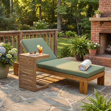 Load image into Gallery viewer, Outdoor Chaise Lounge Set & Side Table, 5 Position Adjustable Patio Recliner
