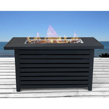 Load image into Gallery viewer, Propane / Gas Outdoor Fire Pit Table With Lid