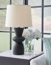 Load image into Gallery viewer, Scarbot - Paper Table Lamp (Set of 2) - Distressed Black
