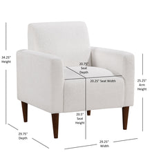Load image into Gallery viewer, Caius - Arm Chair - White