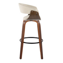 Load image into Gallery viewer, Vintage Mod - Mid Century Modern Fixed Height Barstool With Swivel & Round Footrest (Set of 2)