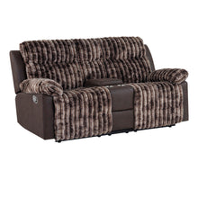 Load image into Gallery viewer, Bruni - Console Reclining Loveseat With Manual Recline