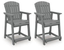 Load image into Gallery viewer, Sanctuary Beach - Barstool (Set of 2) - Dark Gray