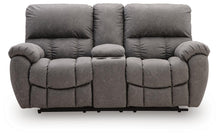 Load image into Gallery viewer, Bakerstein - Power Reclining Loveseat/Console/Adjustable Headrest - Galaxy