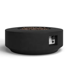 Load image into Gallery viewer, Fibre Reinforced Propane Gas Outdoor Fire Pit Table With Lid - Charcoal