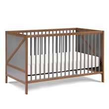 Load image into Gallery viewer, Pixie Zen - 3-in-1 Crib - Walnut