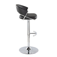 Load image into Gallery viewer, Jie - Contemporary Adjustable Barstool With Swivel & Rounded T Footrest (Set of 2)