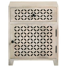Load image into Gallery viewer, 1 Door Accent Cabinet With Drawer - Beige