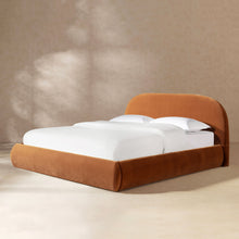 Load image into Gallery viewer, Archie Puffy Grounded - Upholstered Platform Bed