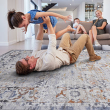 Load image into Gallery viewer, Payas - 6' X 9' Traditional Area Rug - Ivory / Gray