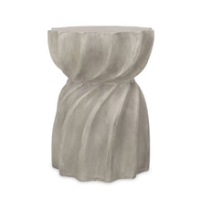 Load image into Gallery viewer, Modern Canis Side Table Outdoor Use - Gray