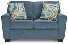 Load image into Gallery viewer, Cashton - Loveseat - Blue