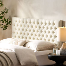 Load image into Gallery viewer, Annecy - Contemporary Upholstered Headboard