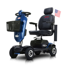 Load image into Gallery viewer, Max Plus - 4 Wheels Outdoor Compact Mobility Scooter With 2 Pieces X 20Ah Lead Acid Battery, 16 Miles, Cup Holders & USB Charger Port