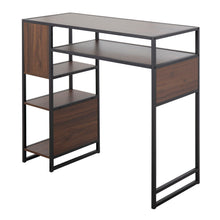 Load image into Gallery viewer, Display - Farmhouse Bar Height Table With Storage Space
