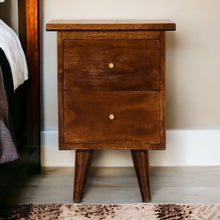 Load image into Gallery viewer, Bedside Table - Chestnut