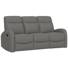 Load image into Gallery viewer, Manual Reclining Sofa With Dual Independent Recliners
