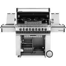 Load image into Gallery viewer, Napoleon Prestige PRO 665 Propane Gas Grill with Infrared Rear Burner and Infrared Side Burner and Rotisserie Kit