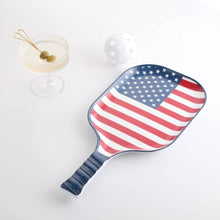 Load image into Gallery viewer, Supreme Housewares - American Flag 15 3/4" Melamine Paddle Tray