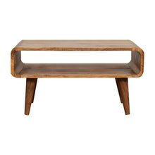 Load image into Gallery viewer, Solid Wood Open Media Unit