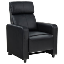 Load image into Gallery viewer, Push Back Recliner - Black