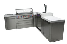 Load image into Gallery viewer, MONT ALPI 6-BURNER ISLAND WITH A KEGERATOR-MAi805-90KEG