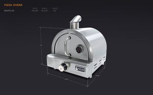 PIZZA AND ROAST-READY OVEN-MAPZ-SS ii