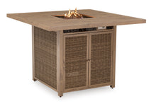Load image into Gallery viewer, Walton Bridge Signature Design by Ashley Fire Pit Pub Table