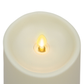 Load image into Gallery viewer, Pearl Ivory Outdoor Flameless Candle Pillar - Melted Top -