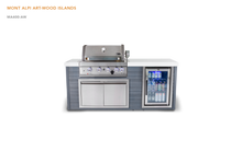 Load image into Gallery viewer, Mont Alpi 4-Burner Artwood Island